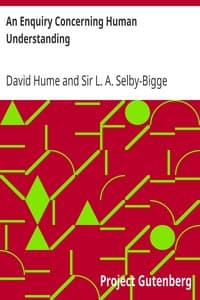 An Enquiry Concerning Human Understanding book cover