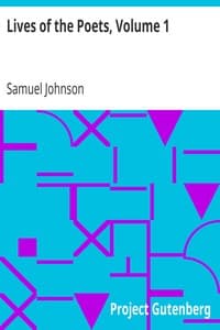 Lives of the Poets, Volume 1 book cover