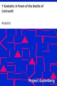 Y Gododin: A Poem of the Battle of Cattraeth book cover