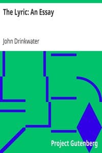 The Lyric: An Essay book cover