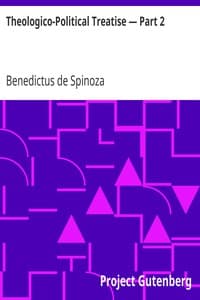 Theologico-Political Treatise — Part 2
