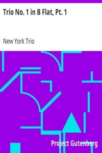 Trio No. 1 in B Flat, Pt. 1
1st Movement, allegro moderato, Op. 99