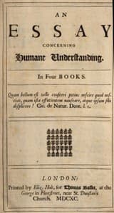An Essay Concerning Humane Understanding, Volume 1
MDCXC, Based on the 2nd Edition, Books 1 and 2