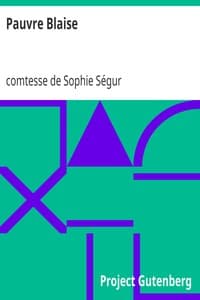 Pauvre Blaise book cover