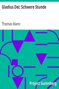 Gladius Dei; Schwere Stunde book cover