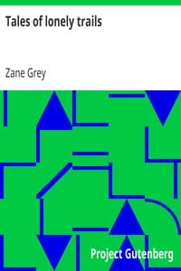 Tales of lonely trails book cover
