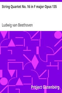 String Quartet No. 16 in F major Opus 135