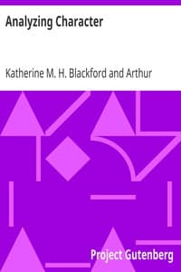 Analyzing Character
The New Science of Judging Men; Misfits in Business, the Home and Social Life