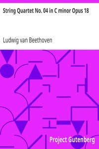 String Quartet No. 04 in C minor Opus 18