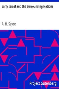 Early Israel and the Surrounding Nations book cover