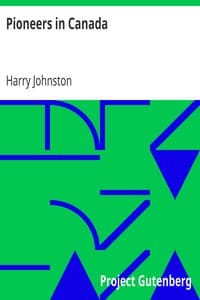 Pioneers in Canada book cover