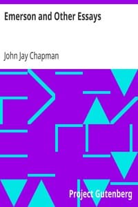 Emerson and Other Essays book cover