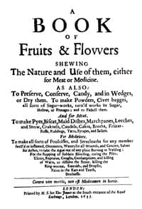 A Book of Fruits and Flowers