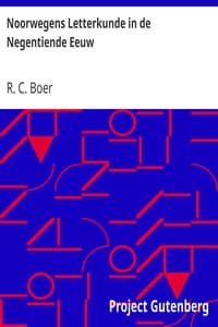 Noorwegens Letterkunde in de Negentiende Eeuw book cover