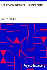 Le Côté de Guermantes - Troisième partie book cover