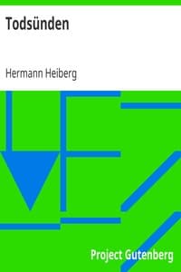 Todsünden book cover