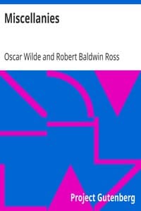 Miscellanies book cover