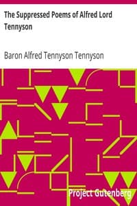 The Suppressed Poems of Alfred Lord Tennyson book cover