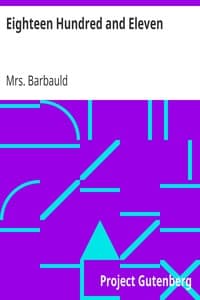Eighteen Hundred and Eleven book cover