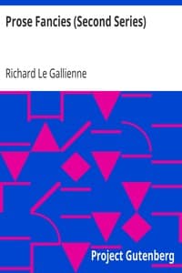 Prose Fancies (Second Series) book cover