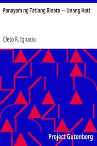 Panayam ng Tatlong Binata — Unang Hati book cover