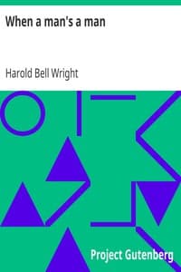 When a man's a man book cover
