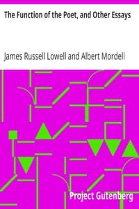 The Function of the Poet, and Other Essays