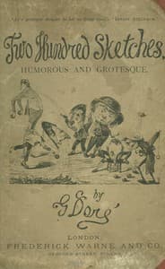 Two Hundred Sketches Humorous and Grotesque book cover