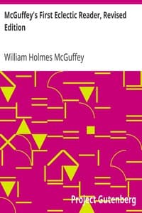 McGuffey's First Eclectic Reader, Revised Edition book cover