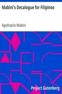 Mabini's Decalogue for Filipinos