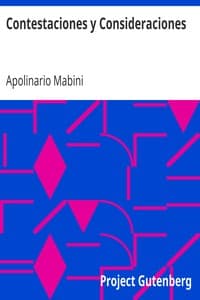 Contestaciones y Consideraciones
Al Pueblo y Congreso Norte-Americanos book cover