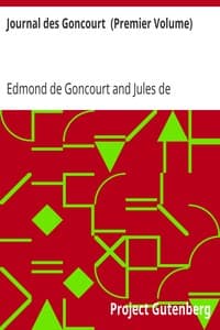 Journal des Goncourt  (Premier Volume)
Mémoires de la vie littéraire