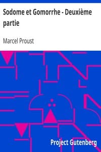 Sodome et Gomorrhe - Deuxième partie book cover