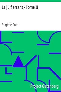 Le juif errant - Tome II book cover