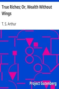 True Riches; Or, Wealth Without Wings book cover