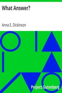 What Answer? book cover