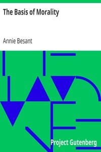 The Basis of Morality book cover