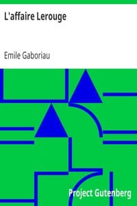 L'affaire Lerouge book cover