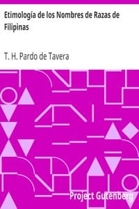 Etimología de los Nombres de Razas de Filipinas
