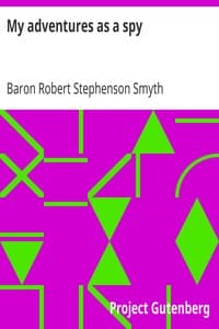 My adventures as a spy book cover