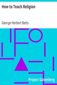 How to Teach Religion
Principles and Methods book cover