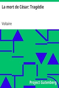 La mort de César: Tragédie