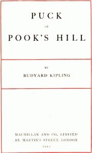 Puck of Pook's Hill