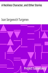 A Reckless Character, and Other Stories book cover