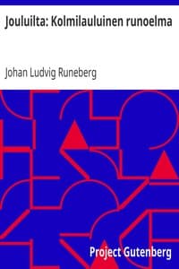 Jouluilta: Kolmilauluinen runoelma