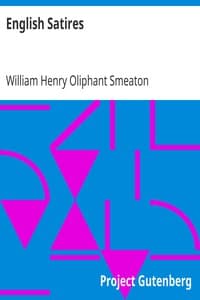 English Satires book cover
