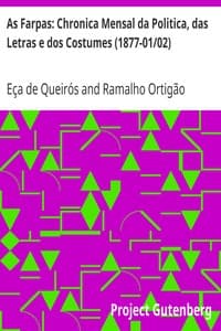 As Farpas: Chronica Mensal da Politica, das Letras e dos Costumes (1877-01/02)