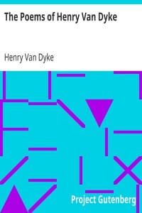 The Poems of Henry Van Dyke book cover