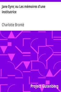 Jane Eyre; ou Les mémoires d'une institutrice book cover