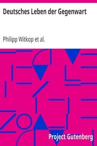 Deutsches Leben der Gegenwart book cover